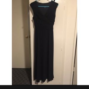 Long black formal dress